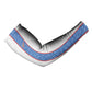 Custom DR Congo Football Arm Sleeves Leopards Mix Kuba Raffia Pattern
