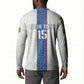 Custom DR Congo Football Button Sweatshirt Leopards Mix Kuba Raffia Pattern