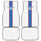 Afro DR Congo Football Custom Car Mats Leopards Never Give Up - African Pride