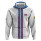 Afro DR Congo Football Custom Hoodie Leopards Never Give Up - African Pride