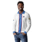 Afro DR Congo Football Custom Long Sleeve Polo Shirt Leopards Never Give Up - African Pride