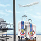 Afro DR Congo Football Luggage Cover Leopards Never Give Up - African Pride