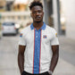 Afro DR Congo Football Custom Polo Shirt Leopards Never Give Up LT15