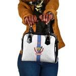 Afro DR Congo Football Shoulder Handbag Leopards Never Give Up - African Pride