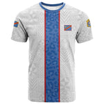 Afro DR Congo Football Custom T shirt Leopards Never Give Up LT15