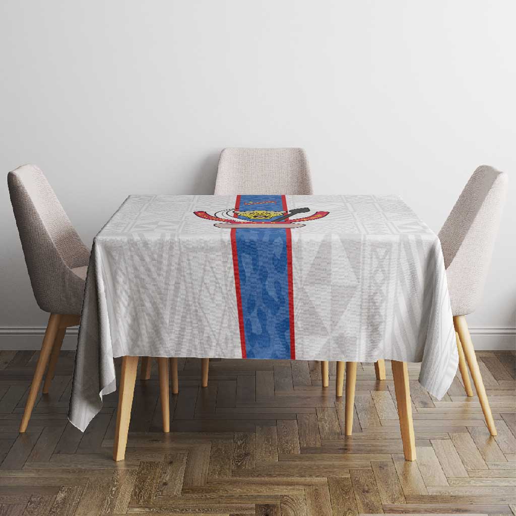 Afro DR Congo Football Tablecloth Leopards Never Give Up - African Pride