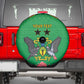 Personalized Afro Sao Tome and Principe Spare Tire Cover Coat Of Arms - African Pattern