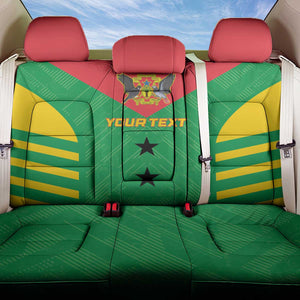 Sao Tome and Principe Football Custom Back Car Seat Cover Sporty Style - Green Color