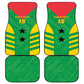 Sao Tome and Principe Football Custom Car Mats Sporty Style - Green Color