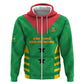 Sao Tome and Principe Football Custom Hoodie Sporty Style - Green Color