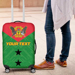 Sao Tome and Principe Football Custom Luggage Cover Sporty Style - Green Color