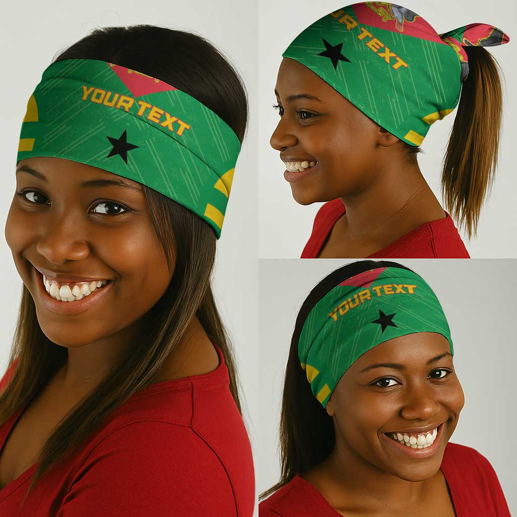 Sao Tome and Principe Football Custom Neck Gaiter Sporty Style - Green Color LT15