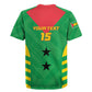 Sao Tome and Principe Football Custom Rugby Jersey Sporty Style - Green Color
