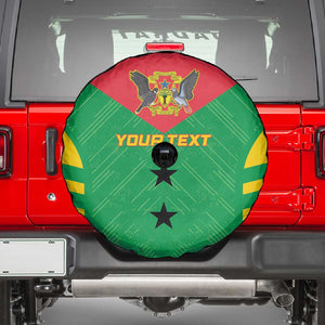 Sao Tome and Principe Football Custom Spare Tire Cover Sporty Style - Green Color