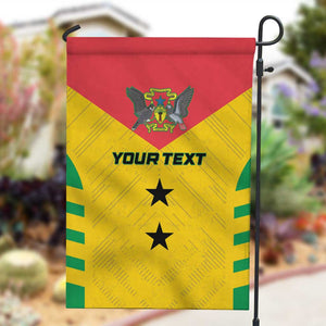 Sao Tome and Principe Football Custom Garden Flag Sporty Style - Yellow Color