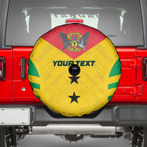 Sao Tome and Principe Football Custom Spare Tire Cover Sporty Style - Yellow Color