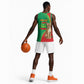 Personalized Mauritania Basketball Jersey Felis Lybica - Islamic Mix African Pattern LT15