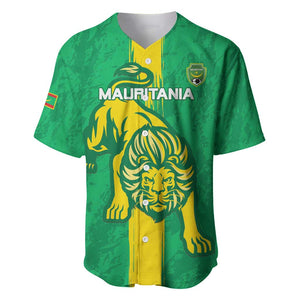 Custom Mauritania Football Baseball Jersey Go Lions of Chinguetti