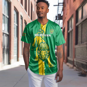 Custom Mauritania Football Baseball Jersey Go Lions of Chinguetti