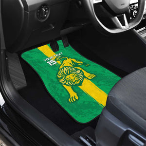 Custom Mauritania Football Car Mats Go Lions of Chinguetti