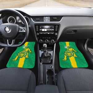 Custom Mauritania Football Car Mats Go Lions of Chinguetti