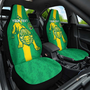 Custom Mauritania Football Car Seat Cover Go Lions of Chinguetti