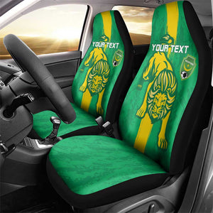 Custom Mauritania Football Car Seat Cover Go Lions of Chinguetti