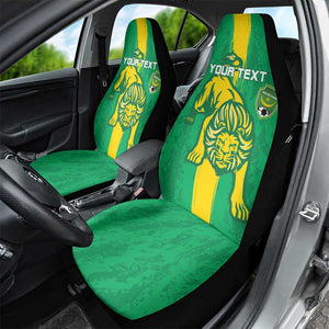 Custom Mauritania Football Car Seat Cover Go Lions of Chinguetti