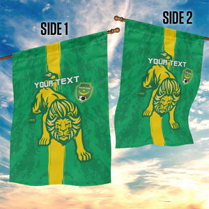 Custom Mauritania Football Garden Flag Go Lions of Chinguetti