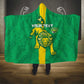 Custom Mauritania Football Hooded Blanket Go Lions of Chinguetti