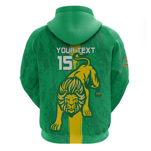 Custom Mauritania Football Hoodie Go Lions of Chinguetti