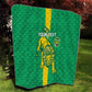 Custom Mauritania Football Quilt Go Lions of Chinguetti