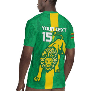 Custom Mauritania Football Rugby Jersey Go Lions of Chinguetti