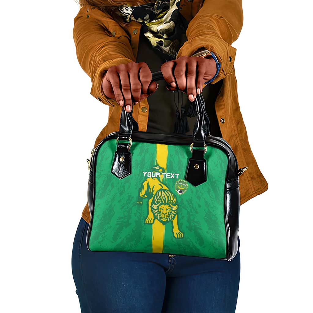 Custom Mauritania Football Shoulder Handbag Go Lions of Chinguetti