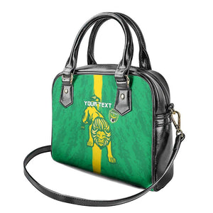 Custom Mauritania Football Shoulder Handbag Go Lions of Chinguetti