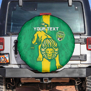 Custom Mauritania Football Spare Tire Cover Go Lions of Chinguetti