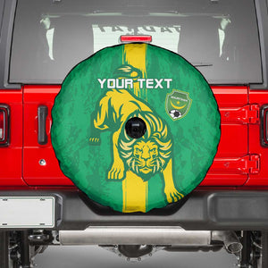 Custom Mauritania Football Spare Tire Cover Go Lions of Chinguetti