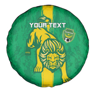 Custom Mauritania Football Spare Tire Cover Go Lions of Chinguetti