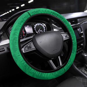 Mauritania Football Steering Wheel Cover Go Lions of Chinguetti