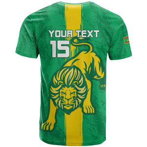 Custom Mauritania Football T shirt Go Lions of Chinguetti