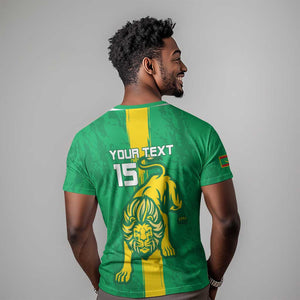 Custom Mauritania Football T shirt Go Lions of Chinguetti