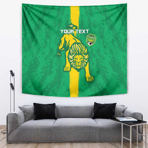 Custom Mauritania Football Tapestry Go Lions of Chinguetti