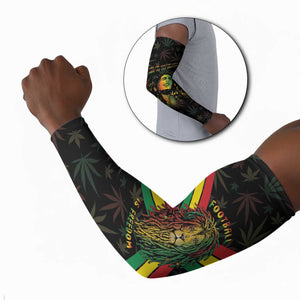 Legend Reggae Marley Football Arm Sleeves Rasta Lion