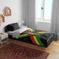 Legend Reggae Marley Football Bedding Set Rasta Lion