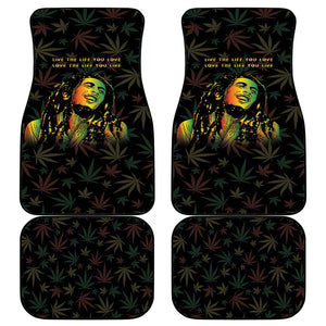 Legend Reggae Marley Football Car Mats Rasta Lion