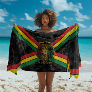 Legend Reggae Marley Football Sarong Rasta Lion