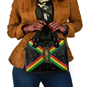 Legend Reggae Marley Football Shoulder Handbag Rasta Lion