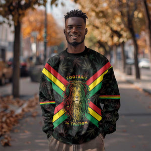 Legend Reggae Marley Football Sweatshirt Rasta Lion