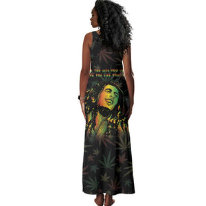 Legend Reggae Marley Football Tank Maxi Dress Rasta Lion