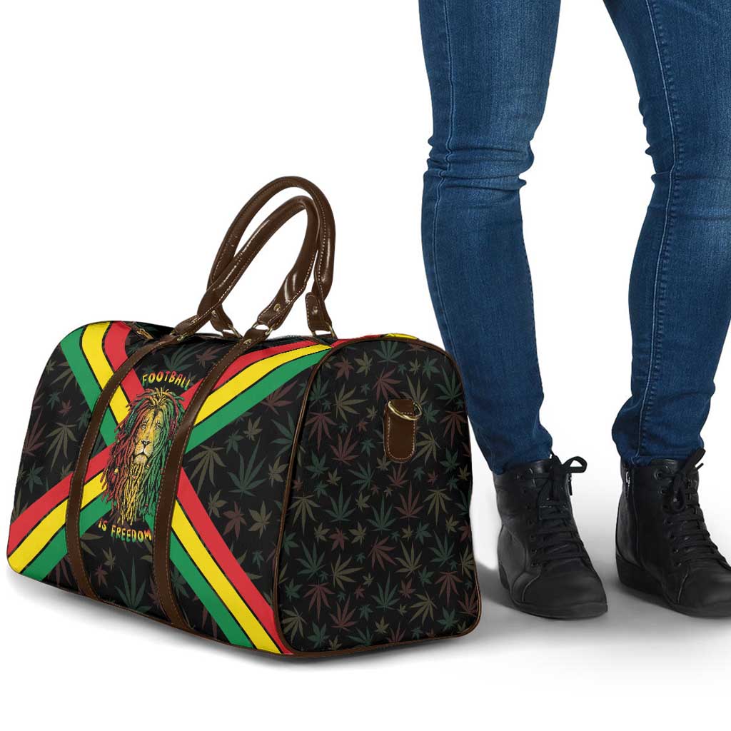 Legend Reggae Marley Football Travel Bag Rasta Lion